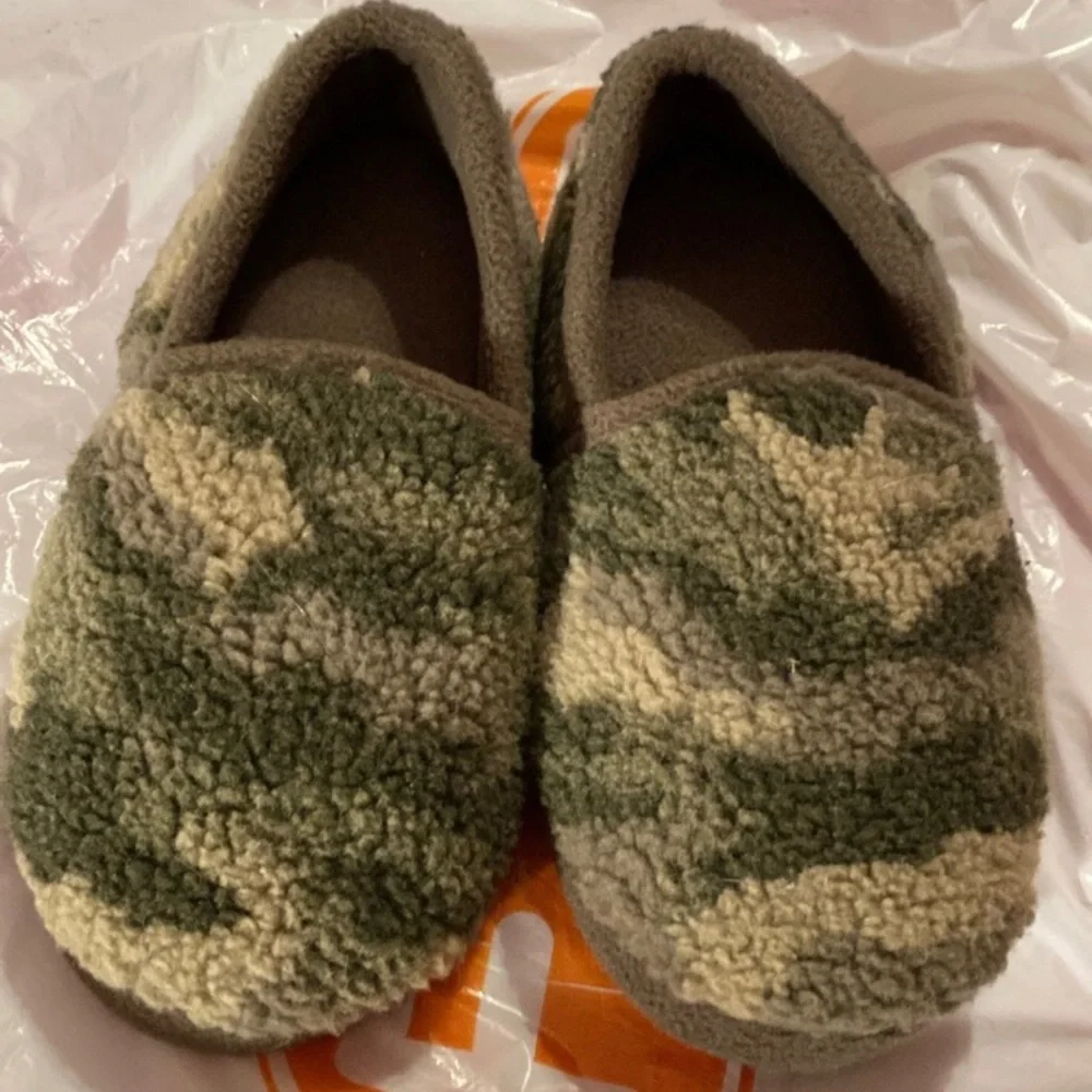 Wonder Nation Camouflage Slippers Size 13-1 - Picture 2 of 6